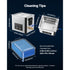 10L Ultrasonic Cleaner 180W 40kHz Digital Stainless Steel Cleaning Machine
