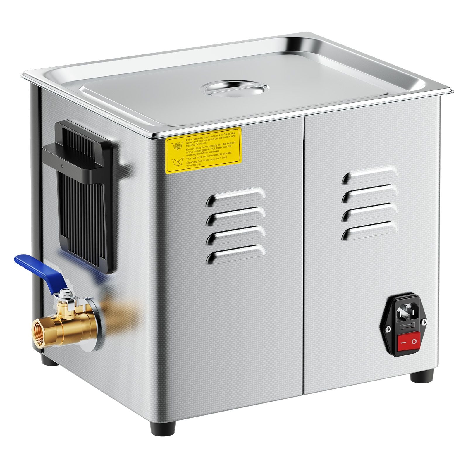 10L Ultrasonic Cleaner 180W 40kHz Digital Stainless Steel Cleaning Machine