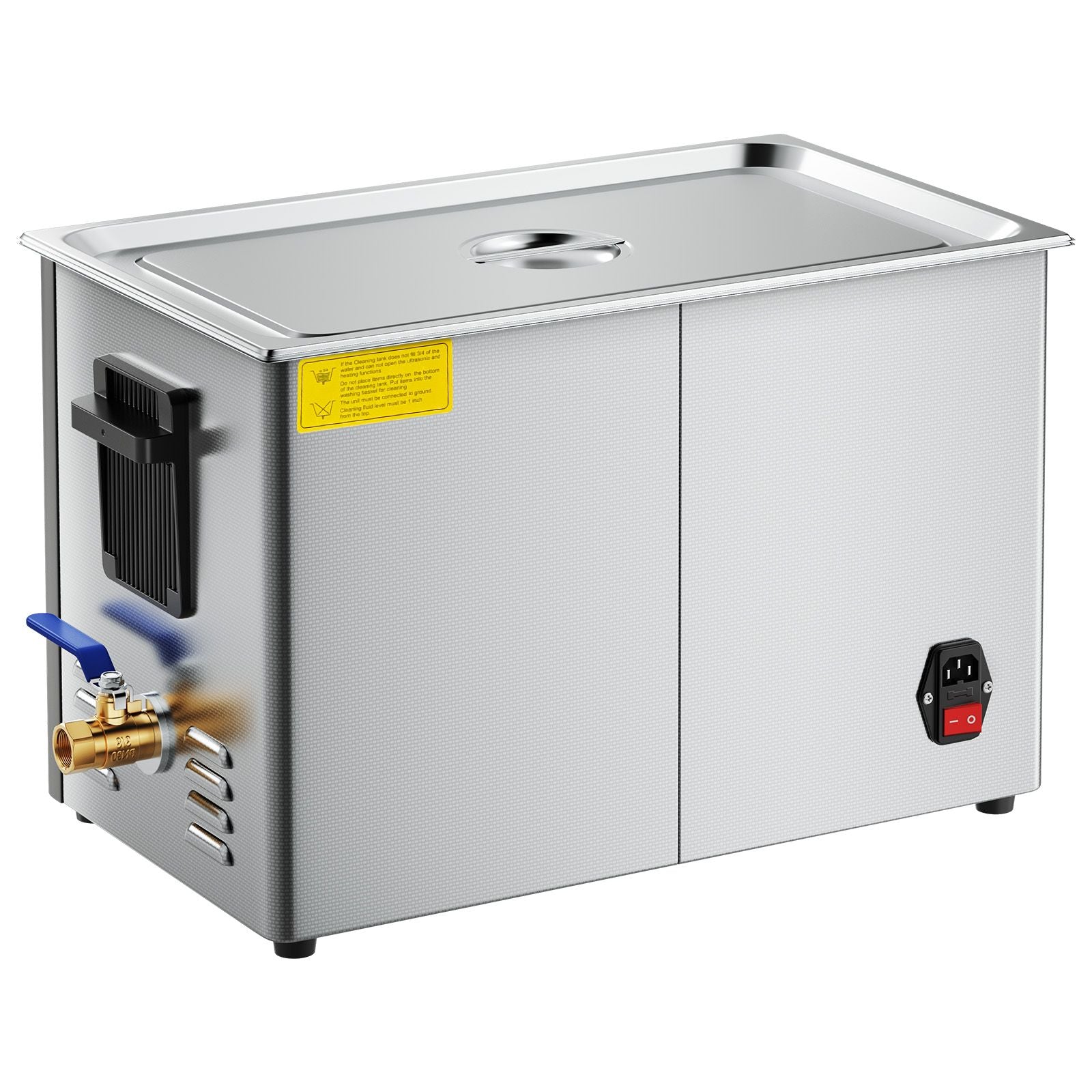 30L Ultrasonic Cleaner 480W 40kHz Stainless Steel Digital Cleaning Machine