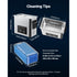 6L Ultrasonic Cleaner 40kHz Stainless Steel Digital Cleaning Machine 120W