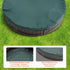 Sandbox with Cover, 72 x 41.5 x 9.1 in Oval Sand Box, HDPE Sand Pit with 4 Corner Seating and Bottom Liner, Kids Sandbox for Outdoor Backyard, Beach, Park, Gift for Boys Girls Ages 3-12, Brown