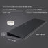 3cm Rubber Threshold Ramp 90cm Wide Cuttable Wheelchair Door Ramp