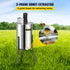 VEVOR 3/6 Frame Electric Honey Extractor Beekeeping Stainless Steel W/ 3 Legs
