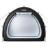 Bike Storage Tent, 1 to 2 Bikes, Outdoor Spacious Bike Storage Tent with Ventilated Window, Waterproof Fan-Shaped Bike Tent with High Strength Fiberglass & Dual Zippers, Fit for Bicycle
