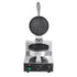 Commercial Waffle Maker 1230W Round Belgian Waffle Iron Non-Stick Stainless