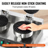 Commercial Dual Round Belgian Waffle Maker 2460W Non-Stick Stainless Steel