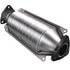 Catalytic Converter Compatible with 1998-2002 Honda Accord 2.3L, Direct-Fit High Flow Series Cat Converter, Stainless Steel Exhaust Converter Pipe with Flange Design & Gasket (OBD III Compliant)