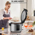 Commercial Rice Cooker 60-Cup Non-Stick Pot 13L 12H Keep Warm Restaurant