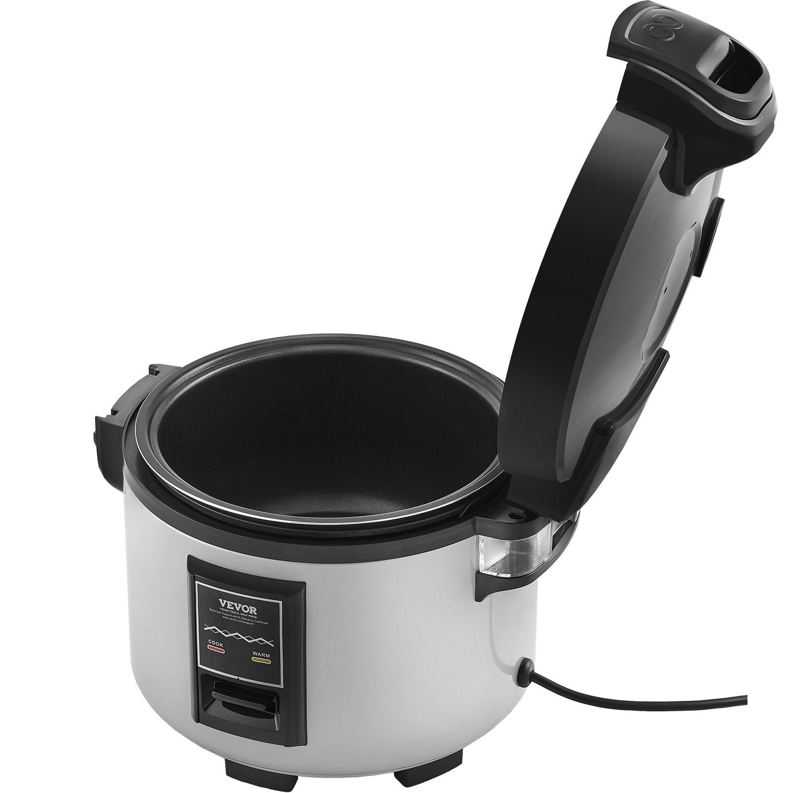 Commercial Rice Cooker 60-Cup Non-Stick Pot 13L 12H Keep Warm Restaurant