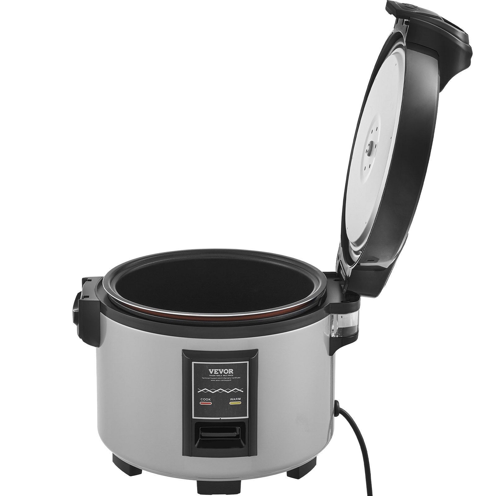 Commercial Rice Cooker 60-Cup Non-Stick Pot 13L 12H Keep Warm Restaurant
