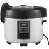 Commercial Rice Cooker, 45-Cup Rice Cooker, 9 Liter Large Rice Cooker and Warmer with Nonstick Inner Pot, Fast Cooking and 12-Hour Keep Warm, with Rice Cup and Paddle, for Restaurant