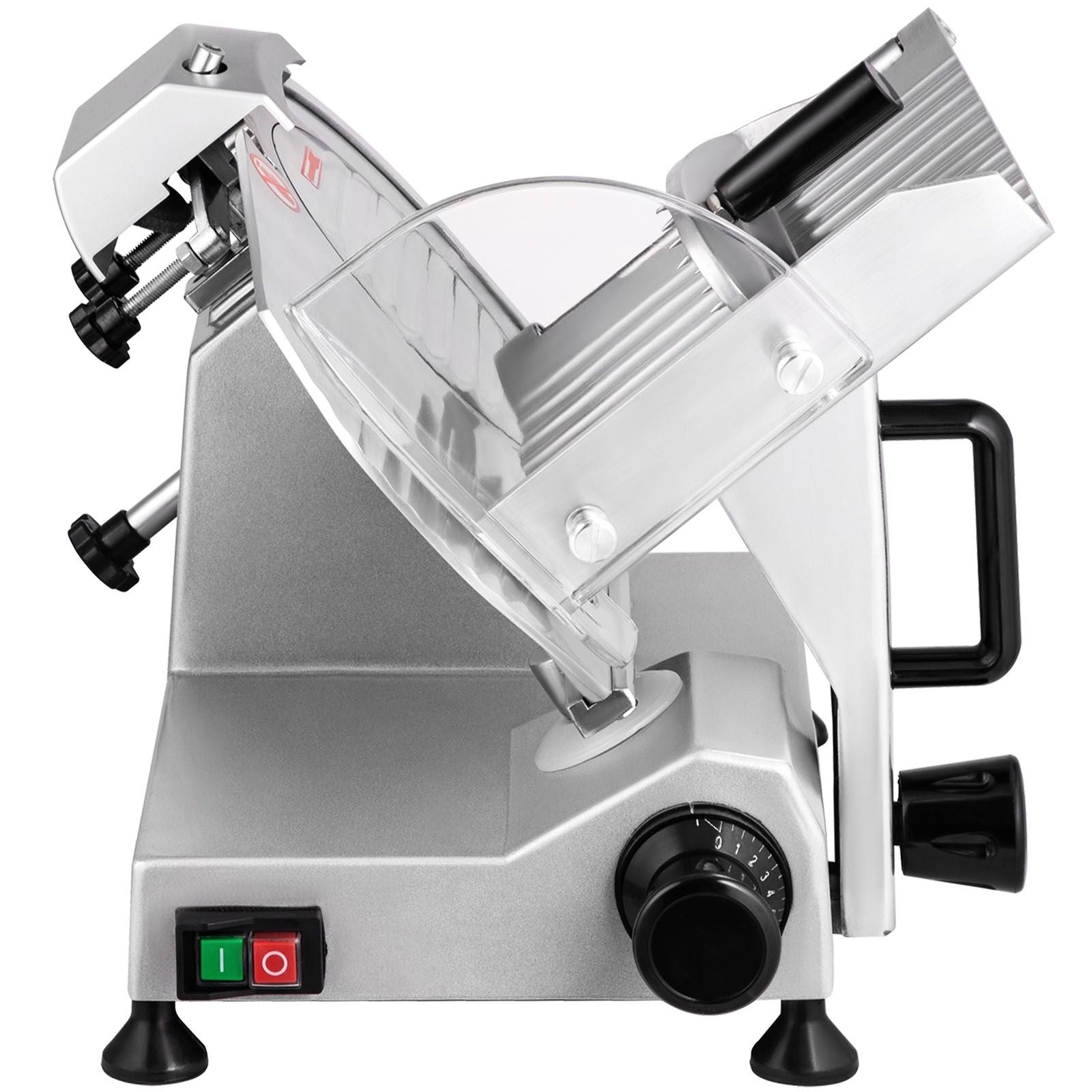 Commercial Meat Slicer, 200W Electric Deli Food Slicer, 350-400RPM Meat Slicer with 8