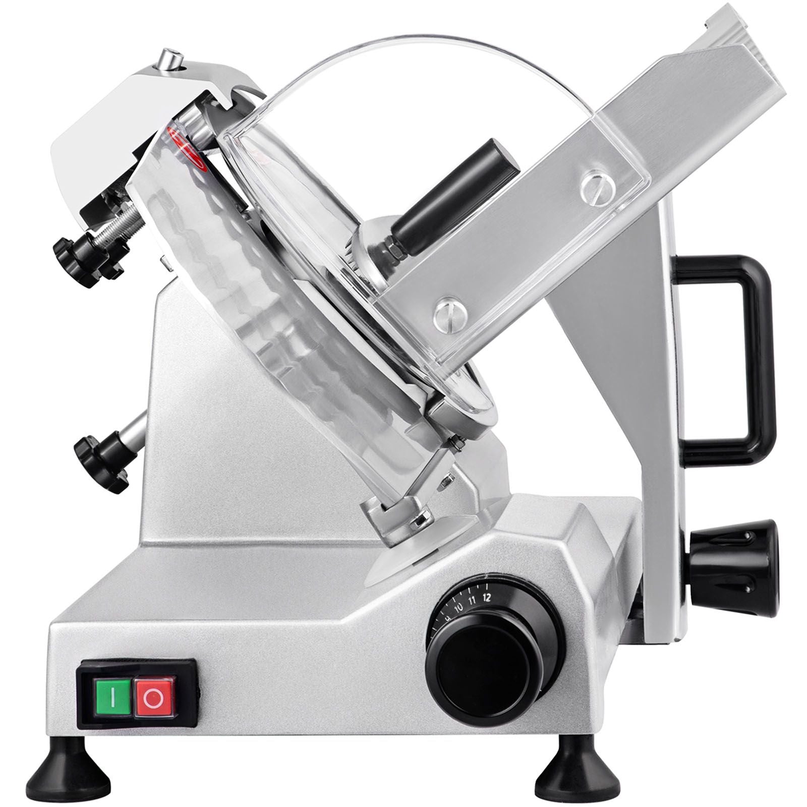 Commercial Meat Slicer, 200W Electric Deli Food Slicer, 350-400RPM Meat Slicer with 8