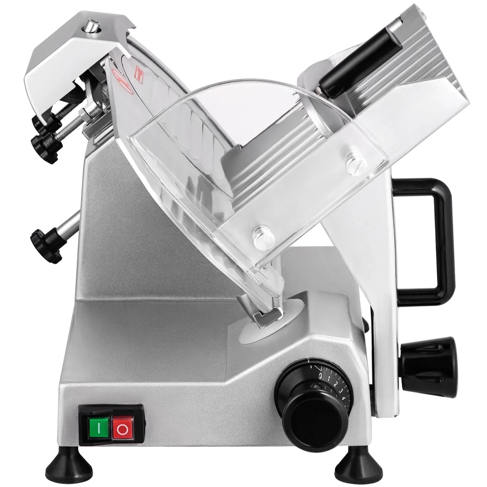 Commercial Meat Slicer, 200W Electric Deli Food Slicer, 350-400RPM Meat Slicer with 8