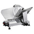 Commercial Meat Slicer, 240W Electric Deli Food Slicer with 250mm Carbon Steel Blade, Built-In Sharpener & 0-12mm Adjustable Thickness for Frozen Meat, Ham, Baguett, Steak