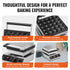 25 Hole Mini Dutch Pancake Maker 1700W Commercial Poffertjes Grill