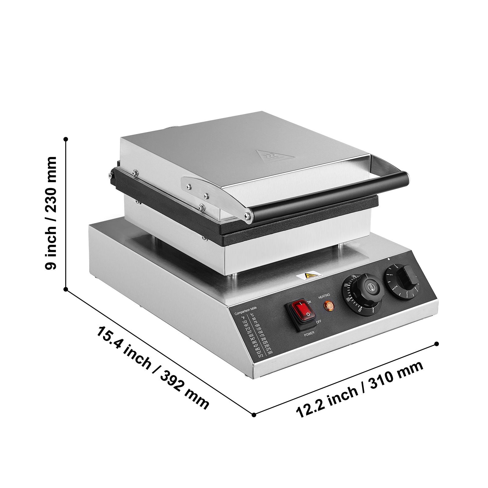 25 Hole Mini Dutch Pancake Maker 1700W Commercial Poffertjes Grill