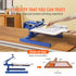 1 Color 1 Station Screen Printing Press 54x45cm T-Shirt Printer
