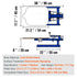 1 Color 1 Station Screen Printing Press 54x45cm T-Shirt Printer