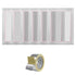 6pcs 10x14" Aluminum Screen Printing Frames 110 Mesh DIY T-Shirt Kit