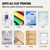 6pcs 10x14" Aluminum Screen Printing Frames 110 Mesh DIY T-Shirt Kit