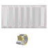 6pcs 10x14" Aluminum Screen Printing Frames 156 Mesh T-Shirt DIY Kit