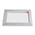 Screen Printing Kit, 6 Pieces Aluminum Silk Screen Printing Frames, 25.4 x 35.6 cm Silk Screen Printing Frame with 156 Count Mesh, High Tension Nylon Mesh and Sealing Tape for T-shirts DIY