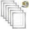 6 Pack 20x24in Screen Printing Frames 160 Mesh Aluminum Silk Screens Kit