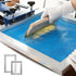 Screen Printing Kit, 2 Pieces Aluminum Silk Screen Printing Frames20.3 x 25.4/25.4 x 35.6cm 110 Count Mesh, 2 Tapes and Screen Printing Squeegees and Transparency Films for T-shirts DIY