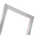 Screen Printing Kit, 2 Pieces Aluminum Silk Screen Printing Frames20.3 x 25.4/25.4 x 35.6cm 110 Count Mesh, 2 Tapes and Screen Printing Squeegees and Transparency Films for T-shirts DIY