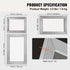 3pcs Screen Printing Kit 110 Mesh Aluminum Frames Squeegee DIY T-Shirt