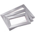 3pcs Screen Printing Kit 110 Mesh Aluminum Frames Squeegee DIY T-Shirt