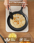 Tortilla Press, 250mm Cast Iron Tortilla and Roti Maker, Heavy Duty Tortilladora Press, Pataconera Makers with Handle and 100 Pcs Parchment Paper, Dough Taco Press for Flour Tortilla, Tawa