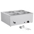 Commercial Food Warmer 1500W 4 Pan Electric Bain Marie Buffet Steam Table