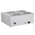Commercial Food Warmer 1500W 4 Pan Electric Bain Marie Buffet Steam Table