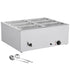 Commercial Food Warmer 1500W 6 Pan Electric Bain Marie Buffet Steam Table