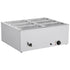 Commercial Food Warmer 1500W 6 Pan Electric Bain Marie Buffet Steam Table