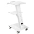 Trolley Cart Dental Lab Mobile Rolling Serving Cart 3 Layers with Socket