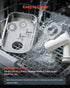 Commercial Electric Meat Grinder 9.2 Lbs/Min Sausage Stuffer Maker Kitchen
