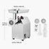 Commercial Electric Meat Grinder 9.2 Lbs/Min Sausage Stuffer Maker Kitchen