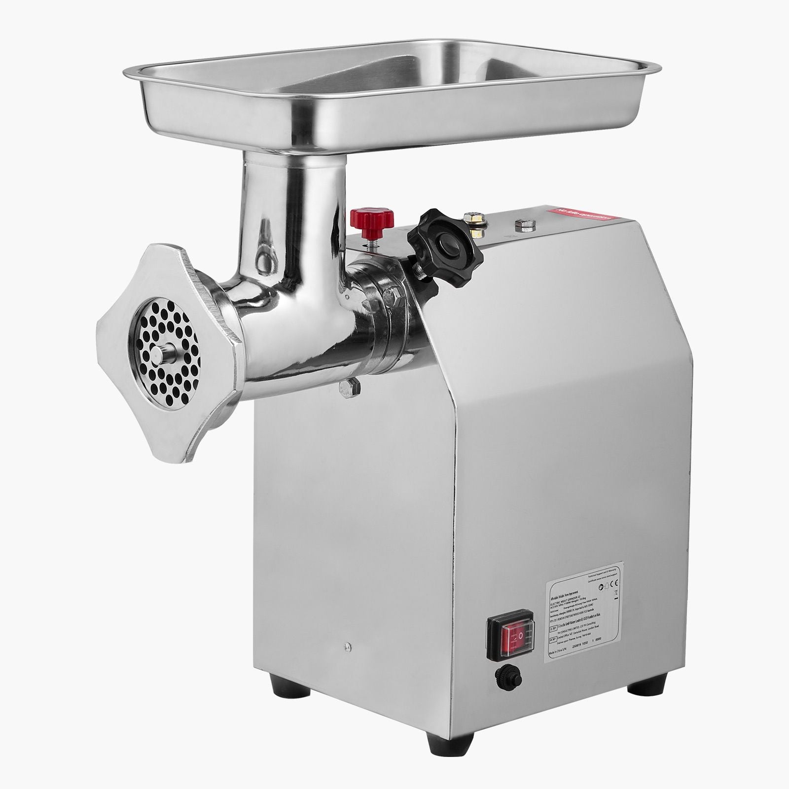 Commercial Electric Meat Grinder 9.2 Lbs/Min Sausage Stuffer Maker Kitchen