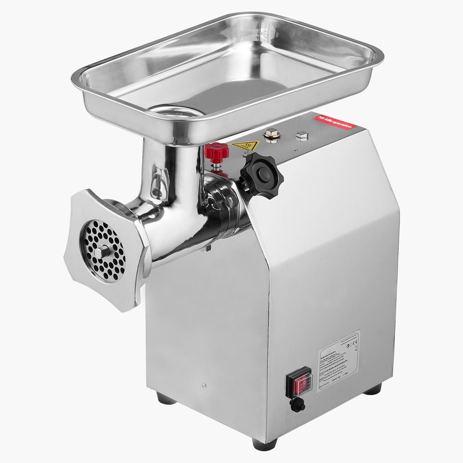 Commercial Electric Meat Grinder 9.2 Lbs/Min Sausage Stuffer Maker Kitchen