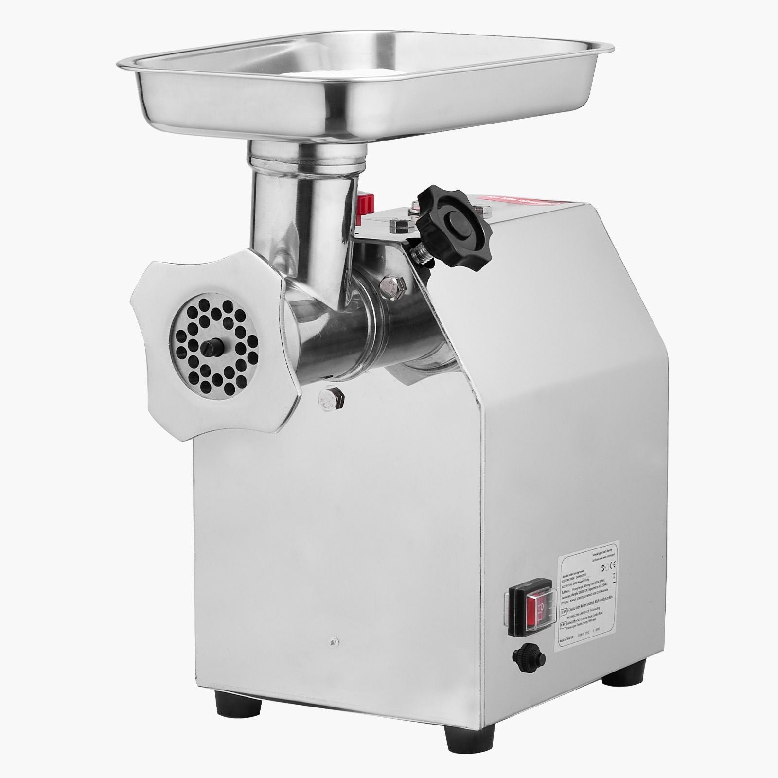 Commercial Electric Meat Grinder 5.5 Lbs/Min Sausage Stuffer Maker Kitchen