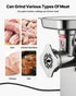 Commercial Electric Meat Grinder 5.5 Lbs/Min Sausage Stuffer Maker Kitchen