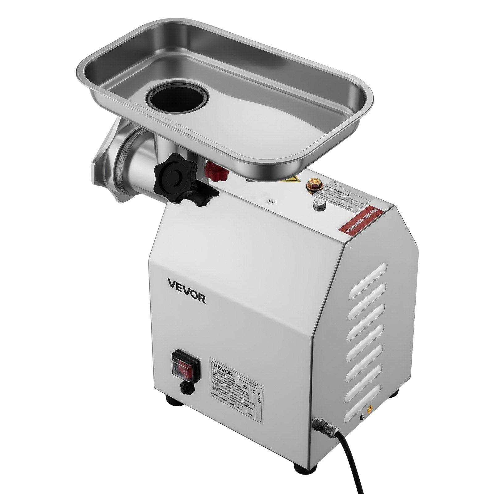 Commercial Electric Meat Grinder 5.5 Lbs/Min Sausage Stuffer Maker Kitchen