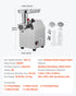 Commercial Electric Meat Grinder 4.5 Lbs/Min Sausage Stuffer Maker Kitchen