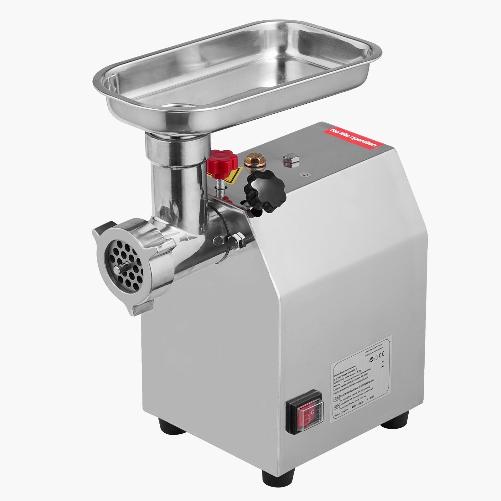 Commercial Electric Meat Grinder 4.5 Lbs/Min Sausage Stuffer Maker Kitchen