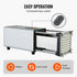 Electric French Fry Cutter, Potato Slicer with 1/2-Inch and 3/8-Inch Stainless Steel Blades, Potato Cutter Chopper w/ Anti-slip Feet, Great for Potato, French Fries, Cucumber, Vegetables, Carrot