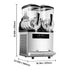 12Lx2 Tank Commercial Slushy Machine Margarita Smoothie Frozen Drink Maker