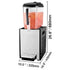 Commercial Beverage Dispenser 12L Cold Juice Ice Drink Dispenser for Party